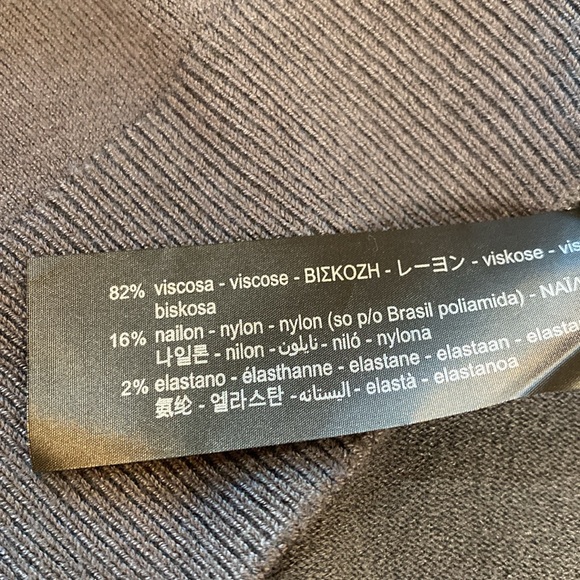 Zara Gray Studded Shoulder Top - Picture 8 of 13